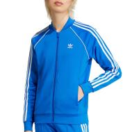 Veste Bleu Femme Adidas Track Top pas cher