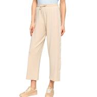 Tommy Hilfiger Women’s Beige Modal Trousers affordable