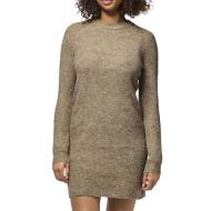 Robe Pull Marron Femme Pieces Ellen pas cher