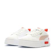 Baskets Blanches Fille Puma Mayze vue 6