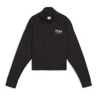 Sweat Zippé Noir Femme Puma 624324 pas cher
