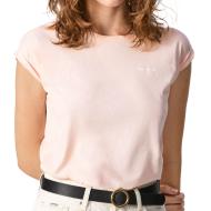 T-shirt Rose Femme Pepe Jeans Bloom