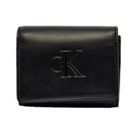Portefeuille Noir Femme Calvin Klein Jeans Bolds pas cher