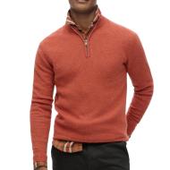 Pull Orange Homme Superdry Essential