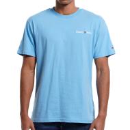 T-shirt Bleu Homme Tommy Hilfiger Tjm Clsc Linear Ches