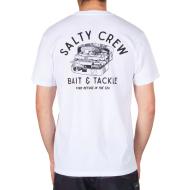 T-shirt Blanc Homme Salty Crew Tackle Box vue 2