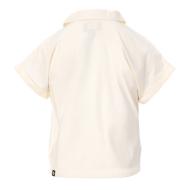 Girl's white polo shirt Converse Pocket Photo of the Espace des Marques %store% store - view of %key%