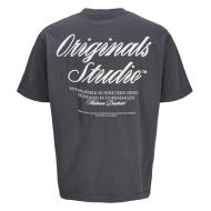 T-Shirt Gris Homme Jack & Jones Norrebro vue 2