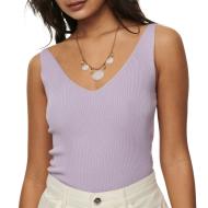 Débardeur en Maille Mauve Femme JDY Nanna 15180497 pas cher