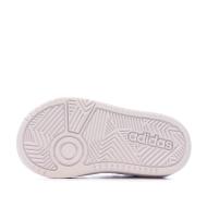 Baskets Blanches Garçon Adidas Hoops 3.0 vue 5