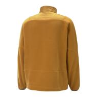 Sweat 1/2 Zip Orange Homme Puma Sherpa Pullover vue 2