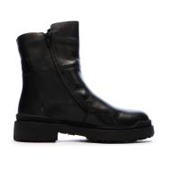 Bottines Noir Femme Geox Nevegal vue 2