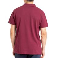 Polo Bordeaux/Marine Homme Sergio Tacchini Iconic vue 2