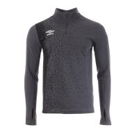 Sweat 1/2 Zip Gris Homme Umbro 570330 pas cher