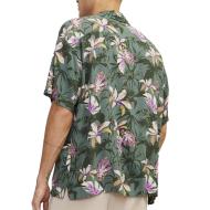 Chemise Manches Courtes Verte/Violet Homme Jack & Jones Jorluke vue 2