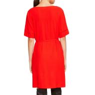 Robe Rouge Femme Vila Detail vue 2