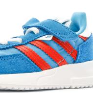 Baskets Bleu Garçon Adidas Retropy vue 7