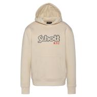 Sweat à Capuche Beige Garçon Schott Sidney