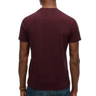 T-shirt Bordeaux Homme Superdry Vintage LogoR6T vue 2
