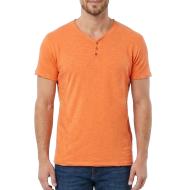 T-shirt Orange Homme Paname Brothers TAZIO pas cher