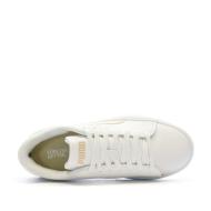 Baskets Blanches/Beige Femme Puma Smash Platform V3 vue 4