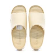 Claquettes Beiges Homme Nike Calm Slide vue 3