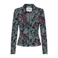 Blazer Marine/Vert Femme Only Tadia
