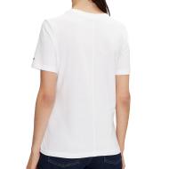 T-shirt Blanc Femme Tommy Hilfiger Breezy vue 2