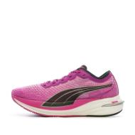 Chaussures de Running Fuchsia Femme Puma Deviate Nitro pas cher