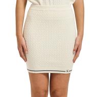 Jupe Beige Femme Calvin Klein Jeans Microcable pas cher