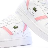 Lacoste T-clip Set 224 Women's White/Rose Sneakers Photo of the Espace des Marques %store% store - view of %key%
