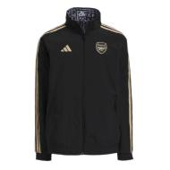 Arsenal Men's Black Adidas Wright Anthem Jacket affordable