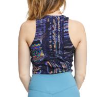 Débardeur à motifs Violet Femme Nike Tank Aop vue 2