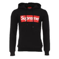 Sweat à capuche Noir Homme Supreme Grip Bad