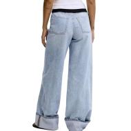 Jean Flared Bleu Femme JJXX Jxtokyo vue 2