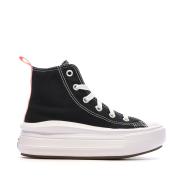 Baskets Noires Fille Converse Chuck Taylor All Star Move vue 2