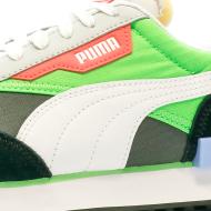 Baskets Blanches/Vertes Homme Puma Future Rider Play On vue 7