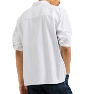Camisa blanca de hombre Pepe Jeans Randy ver 2