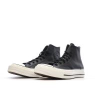 Baskets Noires Homme Converse Chuck 70 Leather A08637C vue 6