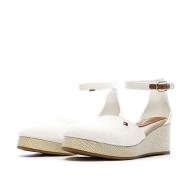 Sandales Blanches Femme Tommy Hilfiger FW0FW08657 vue 6