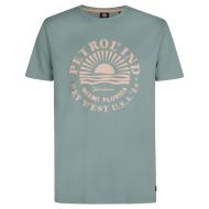 T-shirt Bleu Homme Petrol Industries TSR127