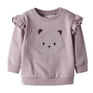 Sweat Violet Fille Name it Sound pas cher