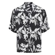 Chemisette Noir/Blanc Garçon Jack & Jones Resort Floral