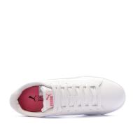 Baskets Blanche/Rose Femme Puma Vikky Lopro vue 5
