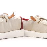 Chaussures Beige/Marron Femme Hey Dude Wendy Stretch vue 7