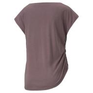 T-shirt Mauve Femme Puma Fndt vue 2