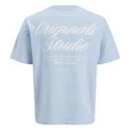 T-Shirt Bleu Homme Jack & Jones Norrebro vue 2