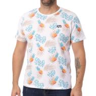 T-shirt Blanc Homme Lee Cooper Oterik pas cher