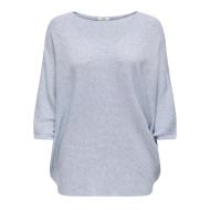 Pull Bleu Clair manches 3/4 Femme JDY New Behave