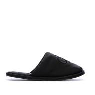 Chaussons Noir Femme Calvin Klein Jeans Slipper Satin Moire vue 2